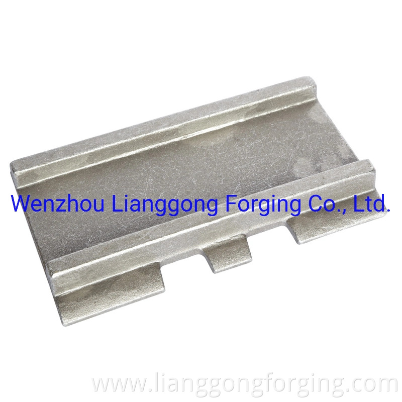 Customized Forged Excavator Undercarriage Track Pad, Crawler Crane Track Shoes